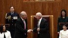 Governor General David Hurley and Prime Minister Scott Morrison
