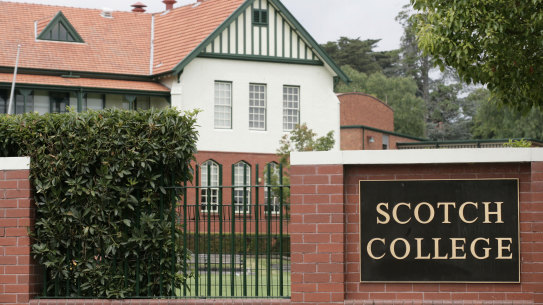 Scotch College in Hawthorn.