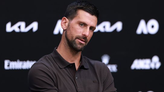 King of Melbourne Park: Novak Djokovic.