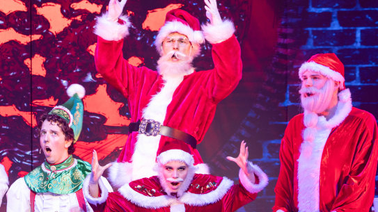 Elf The Musical is wide-eyed and sweet festive fun.