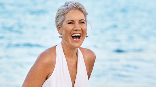 Light wears Witchery dress.