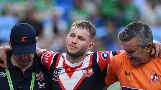 Sam Walker tore his ACL last season in the countdown to the finals.