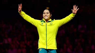 Georgia Godwin wins another gold. 