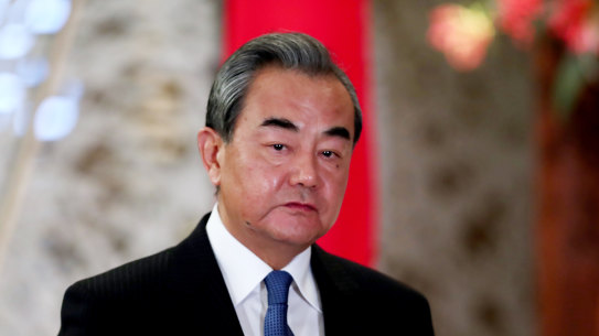 China's Foreign Minister Wang Yi.