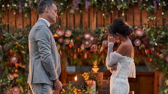 Ning and Mark on Married at First Sight.