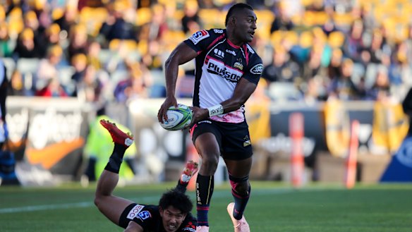 Linchpin: Tevita Kuridrani will be central to the Brumbies' hopes.