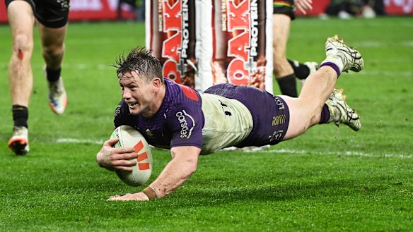 Golden point games should ideally be decided by a try, as Harry Grant did recently for the Storm.