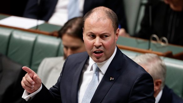 Treasurer Josh Frydenberg.