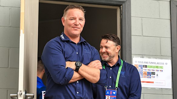 The pressure is on Knights coach Adam O’Brien.