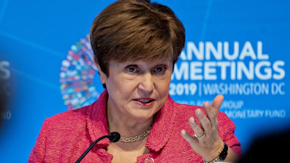 Kristalina Georgieva, managing director of the International Monetary Fund.
