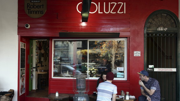 Bar Coluzzi in Darlinghurst, Sydney. 