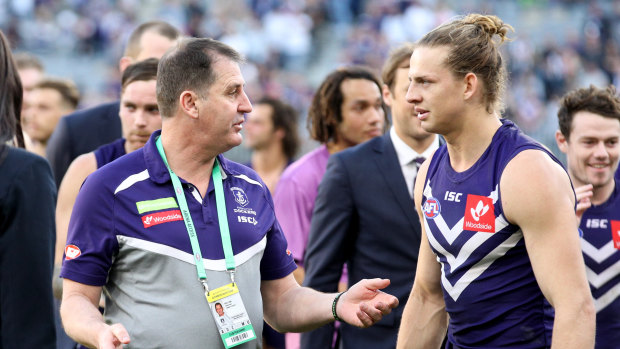 The club will hope Nat Fyfe can lead a turnaround on field after the departure of Ross Lyon last season.
