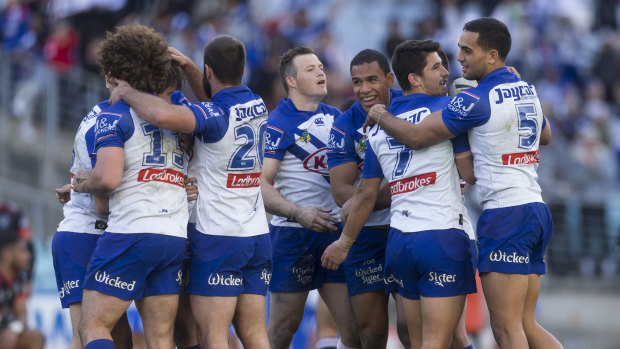 Investigation: The Bulldogs concede behaviour at their Mad Monday celebration was unacceptable.