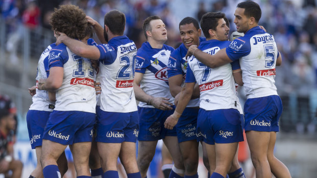 Investigation: The Bulldogs concede behaviour at their Mad Monday celebration was unacceptable.