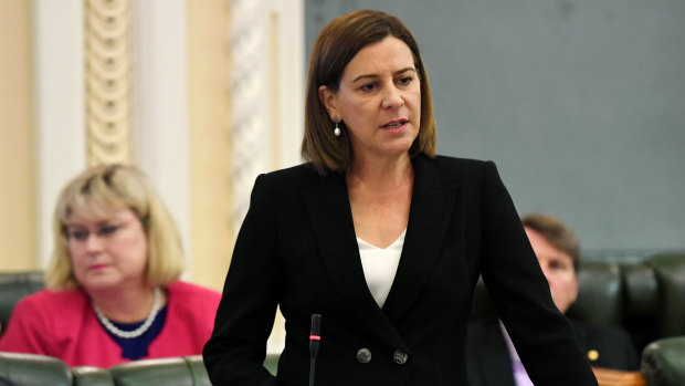 Queensland opposition leader Deb Frecklington stands by the actions taken in the Costigan case.