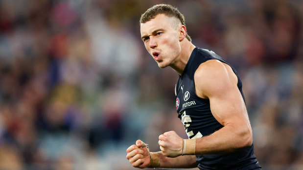 Patrick Cripps and the Blues are in imposing form just weeks out from the finals.