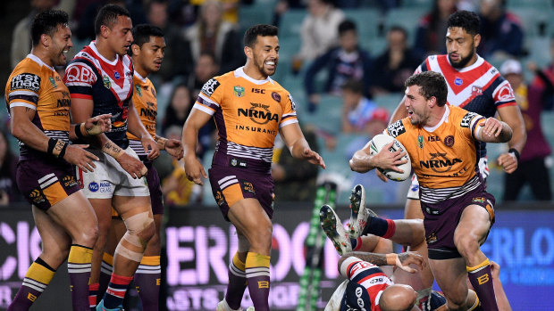 Surging: The Broncos have a chance to move higher up the ladder ahead of the finals.