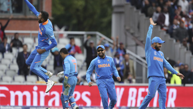 Dominance: India proved far too strong for Pakistan yet again.