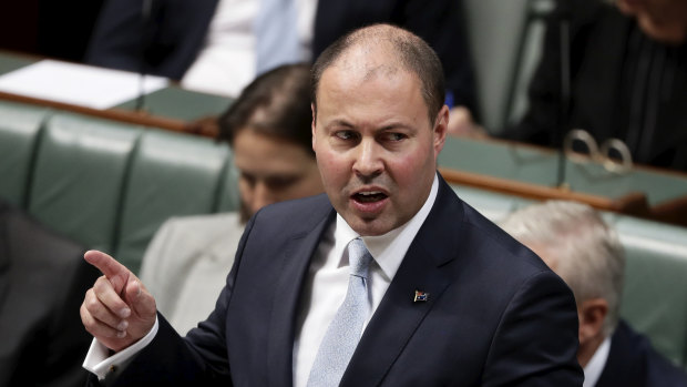 Treasurer Josh Frydenberg.