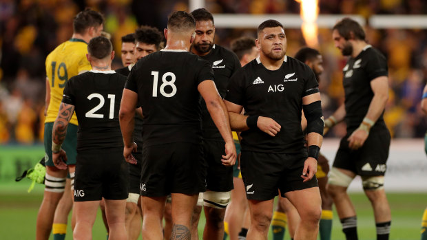 Third and last: The All Blacks have a lot to work on before the two teams clash again at Eden Park.