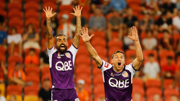 Perth Glory are clear at the top of the A-League table.