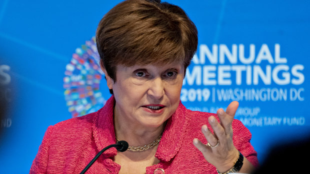 "We need to think of the challenges we will face on the other side of this crisis": IMF chief Kristalina Georgieva.
