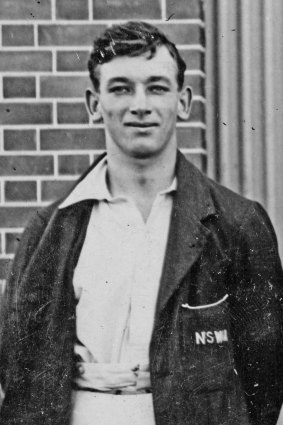 Norman Callaway thrilled fans on his first-class cricket debut.