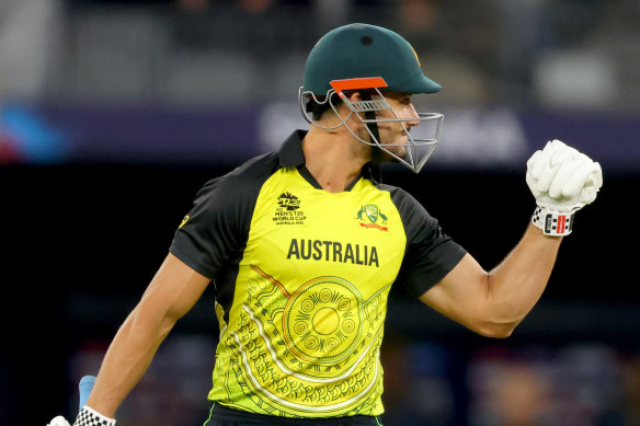 Marcus Stoinis has become a crucial part of the Australian side since his recall.