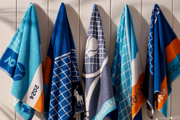 You might not have quite the same topspin as that favourite player … but you can have a similar towel.