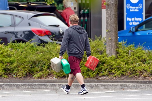 UK Transport Minister Grant Schapp said the shortages were purely due to panic-buying.