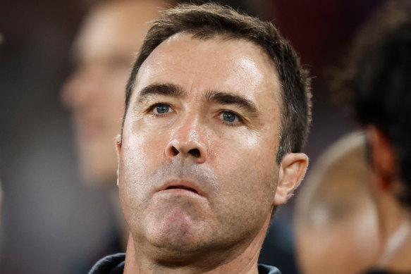 Essendon coach Brad Scott.