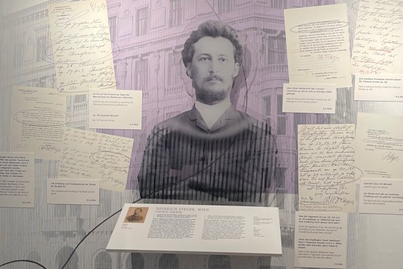 The exhibition at the Beethoven-Haus, Bonn, of Heinrich Steger’s 10 “autographs” by the composer.