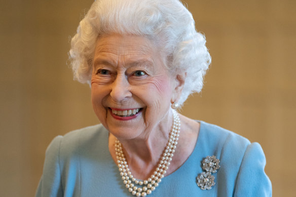 The Queen celebrates the start of her platinum jubilee at a reception in Sandringham House on Saturday.