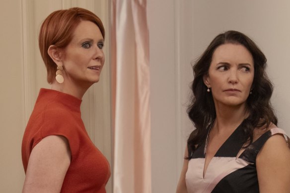 Watching Miranda (Cynthia Nixon) and Charlotte (Kristin Davis) delve deeper into their lives is one of the rewards of season 2 of And Just Like That.