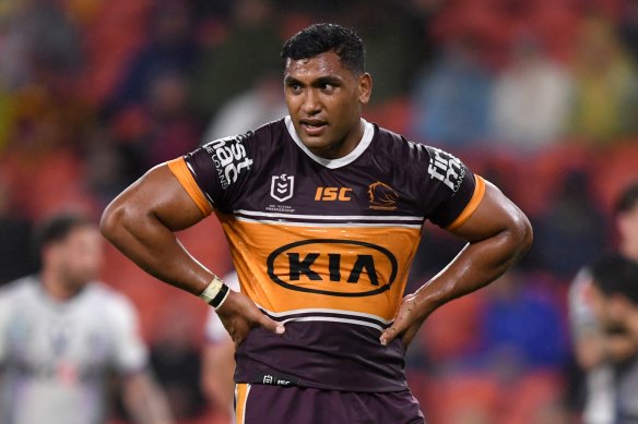 Tevita Pangai jnr is still hoping to save his career at the Broncos.