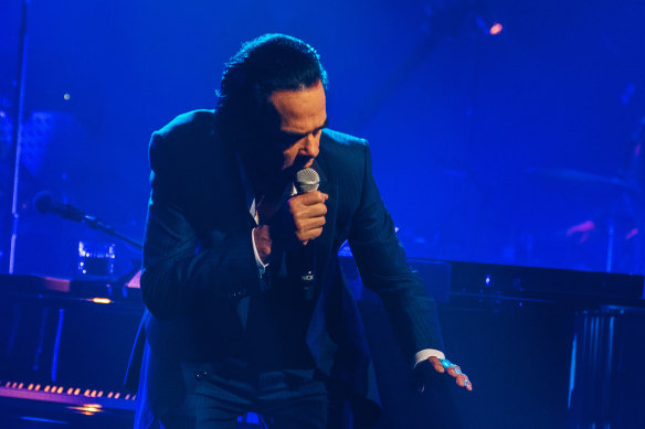 Nick Cave performs at the Palais in November 2022.