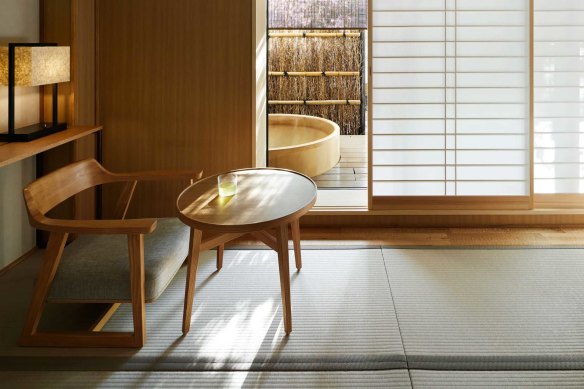This luxurious oasis, which opened in 2021, is centred around the onsen experience.