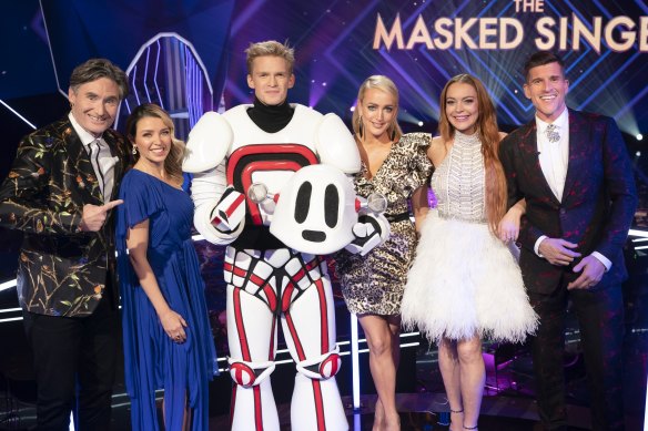 Cody Simpson was named the winner of The Masked Singer.