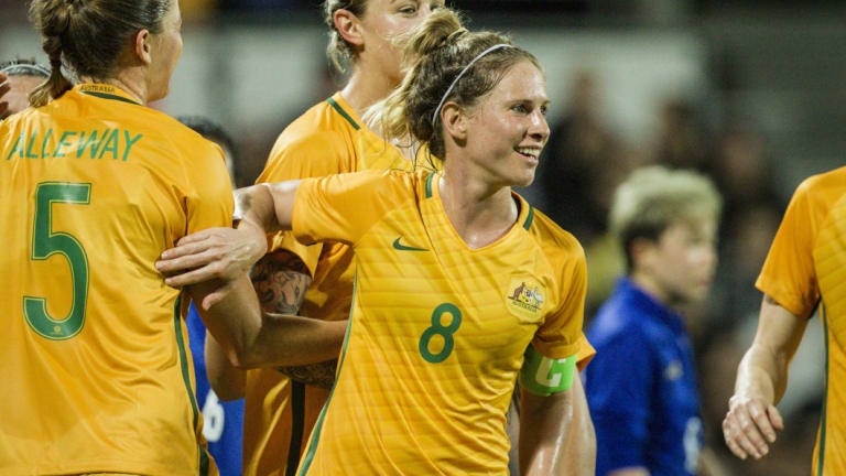 Time to shine: Elise Kellond-Knight says the Matildas must bank two strong wins against Chile.