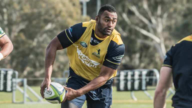 Tevita Kuridrani is back at Brumbies training.