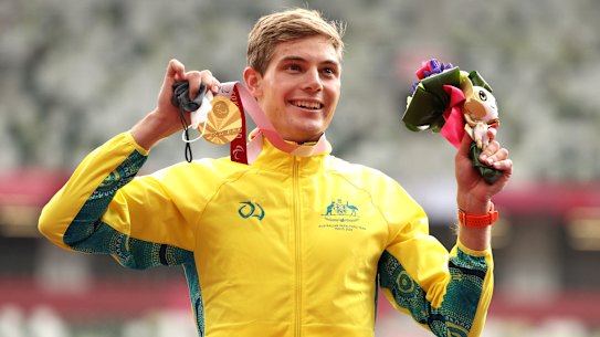 That winning feeling: Australia’s James Turner.
