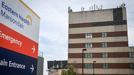 Maroondah Hospital staff were recently told that specialist paediatric services would shift to Box Hill. 