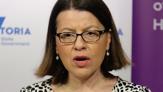 Former Victorian health minister Jenny Mikakos.