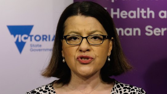 Victorian Health Minister Jenny Mikakos.