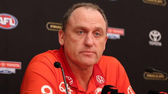 Sydney Swans coach John Longmire.