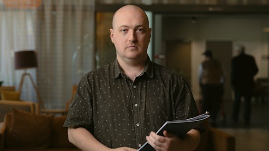 Aged care worker Craig Jackson is one of an increasing number of essential workers who cannot afford to rent anywhere near their workplace.