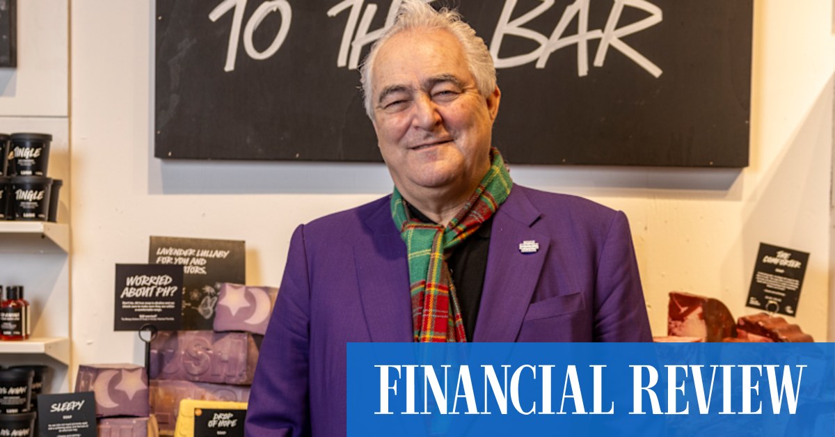 Lush's Mark Constantine went from homeless high-school dropout to worth $350m - Vimarsana News