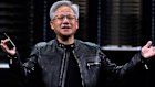 Nvidia CEO Jensen Huang speaking at Computex 2025 in Taipei on Monday.