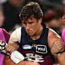 Noah Answerth has suffered back-to-back concussions for the Lions.