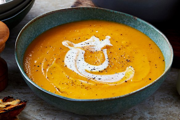 Pumpkin soup.